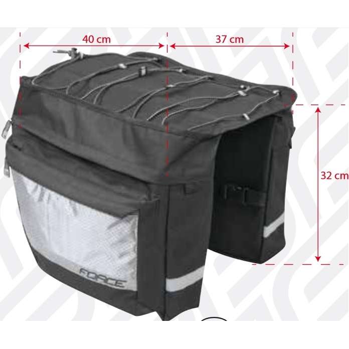 Τσάντα σχάρας Force Noem 896356 (36lt)